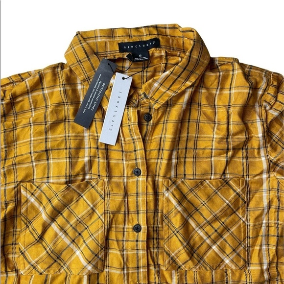 SANCTUARY WOMEN’S NEW GENERATION BOYFRIEND SHIRT - Picture 4 of 8